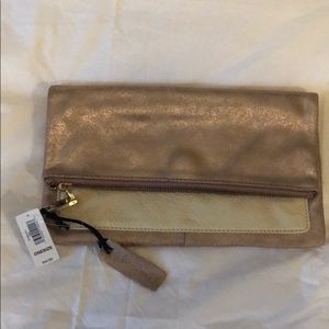 Brand new leather clutch